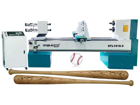 dual spindle baseball bat machine